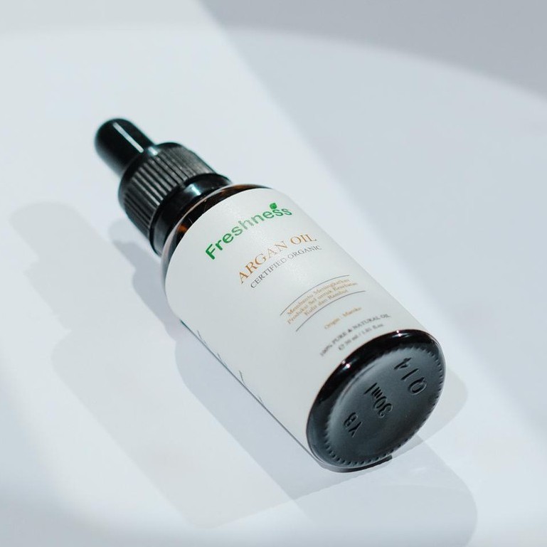 Freshness Argan Oil Carrier Pure Face Oil Hair Serum Minyak Perawatan Wajah Penumbuh Rambut | Minyak