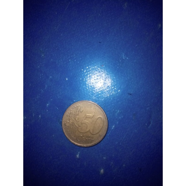 Uang koin Euro 50 cent
