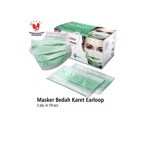 Masker Bedah Karet ONEMED isi 50pcs