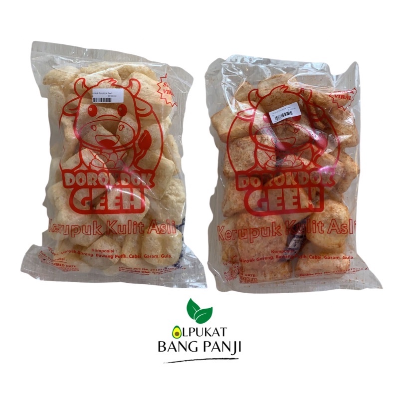 

ALPUKAT BANG PANJI - Dorokdok GEEH Kerupuk Kulit Sapi 100g