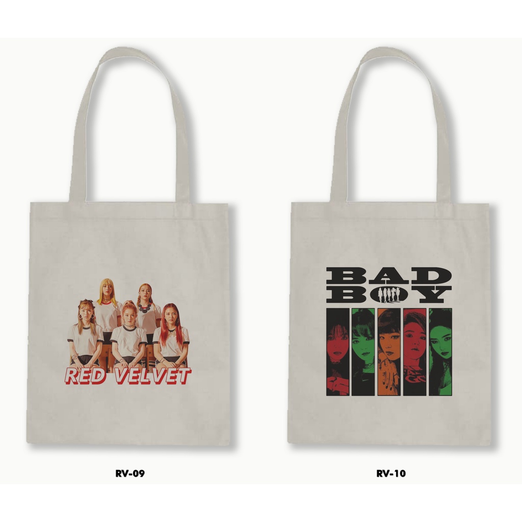 TOTE BAG BLACU - RED VELVET