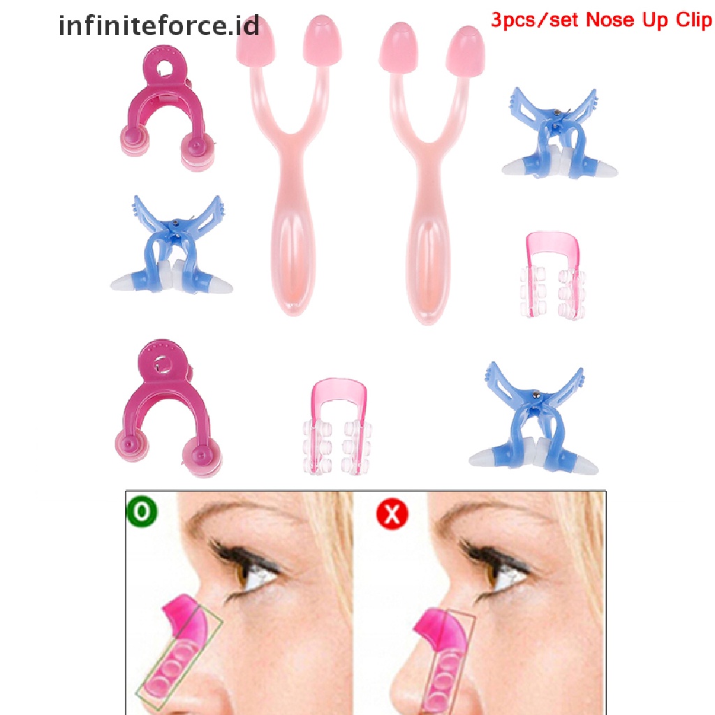 Infiniteforce.id 3Pcs Klip Penjepit Hidung