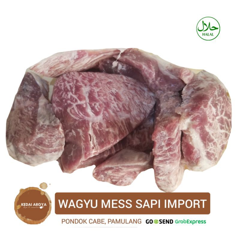 

Wagyu Mess Sapi Import 1 Kg