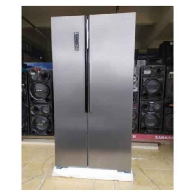 LEMARI ES SHARP 4PINTU SJ-IF50PM-DS New queen series 2021