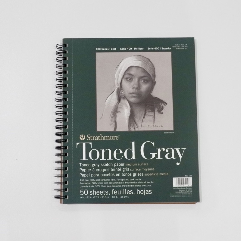 

Strathmore Toned Gray Paper Pads 9x12