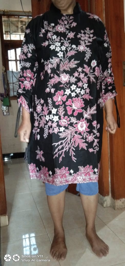 Tunik Batik Wanita Terbaru M,l,xl,xxl Dan Jumbo