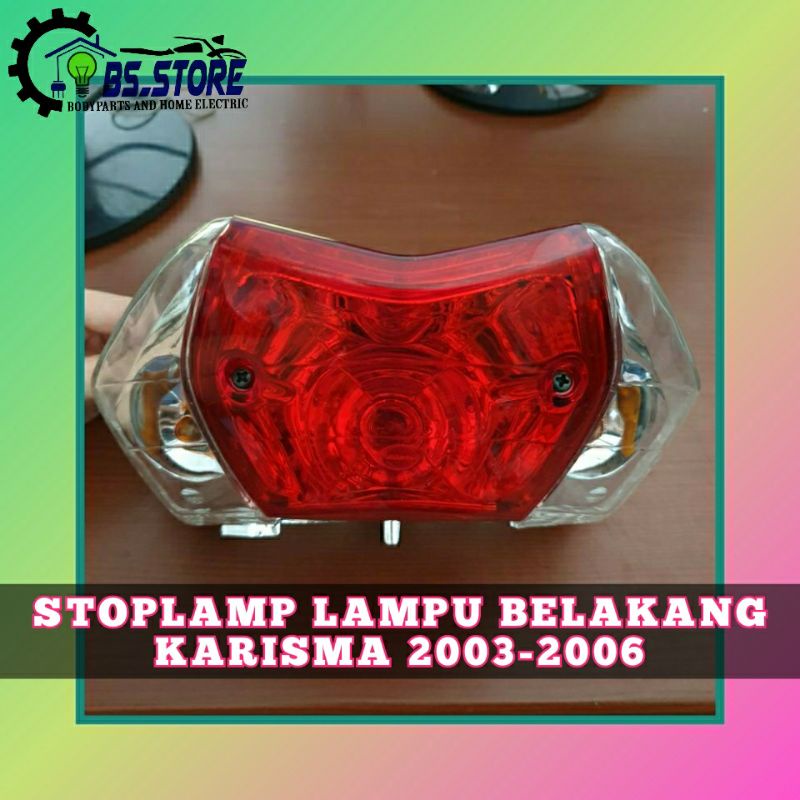 LAMPU BELAKANG KARISMA X 2003 2004 2005 2006 | STOPLAMP ASSY KARISMA 2003-2006