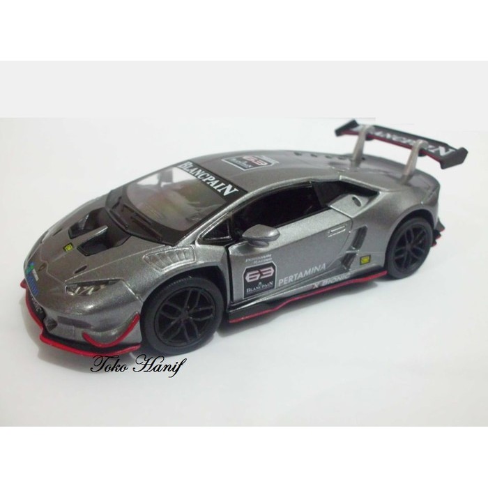 Diecast Miniatur Lamborghini Huracan Super Trofeo Pertamina