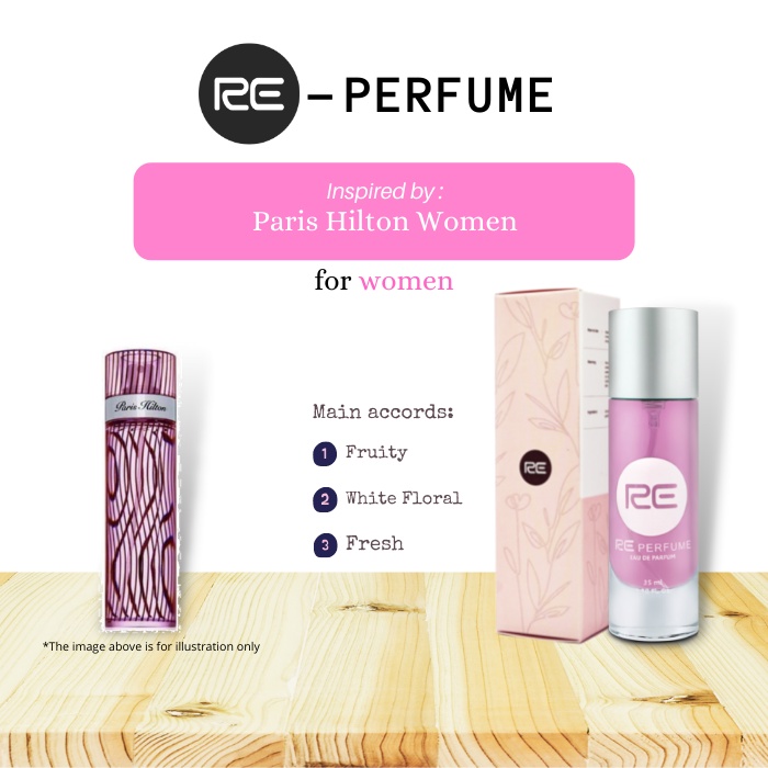 RE Parfum GORGEOUS WOMEN - Parfum Cewek Tahan Lama