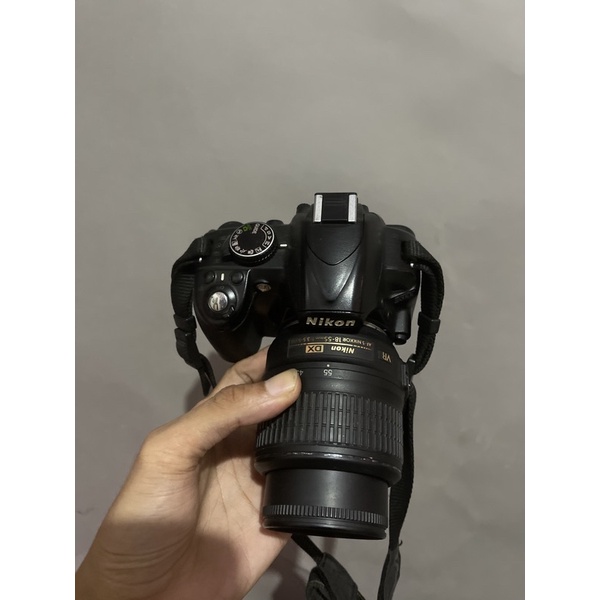 nikon d3100 canon 1100d kamera satu jutaan kamera murah kamera 1 jutaan dslr murah-Body + lensa 18:55