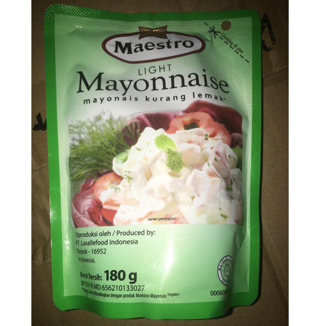 Mayonnaise Maestro Mayo 180gr