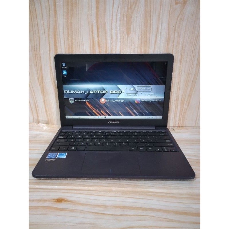 Notebook ASUS E203Mah RAM  2gb/4GB HDD 500Gbsecond