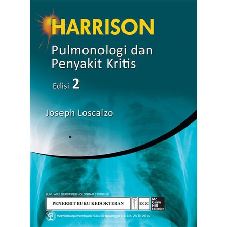 Original Buku Harrison Pulmonologi & Penyakit Kritis, Ed. 2
