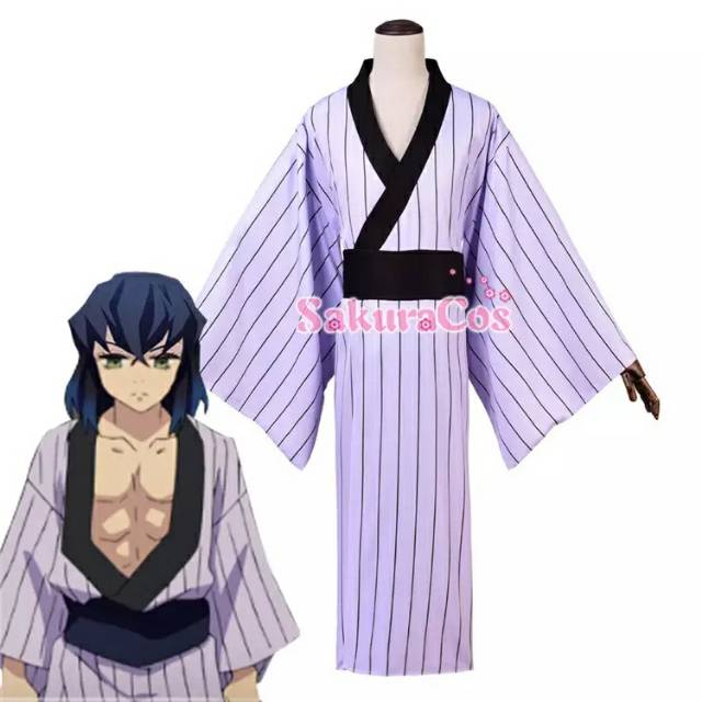 Inosuke yukata costume kimetsu no yaiba