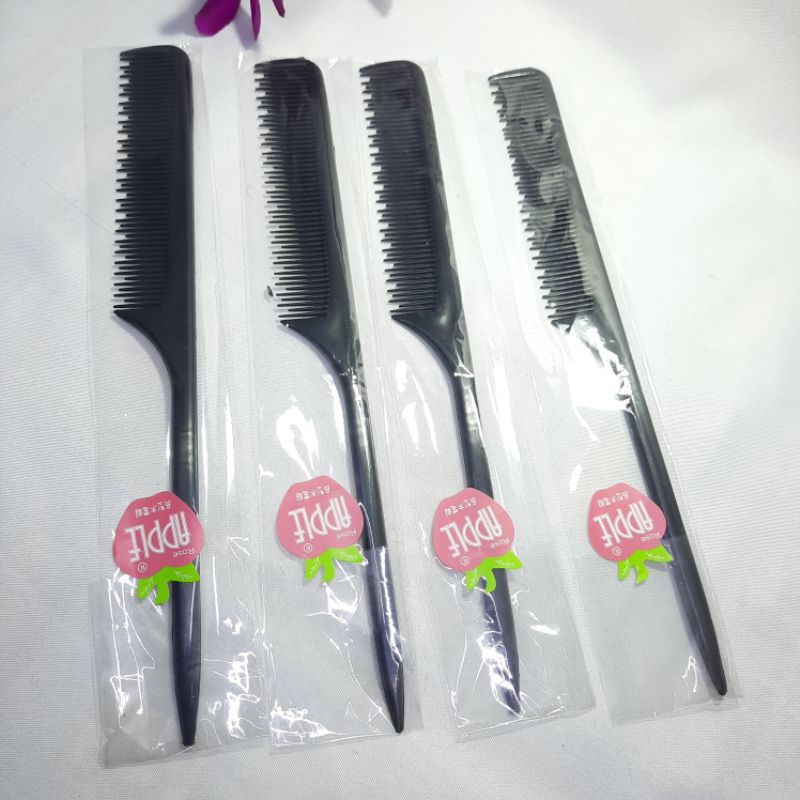 1pcs Sisir Rambut  Sasak Sisir Konde Hitam