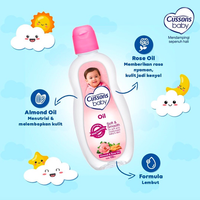 Cussons Baby Oil | Minyak Pijat Bayi cusson