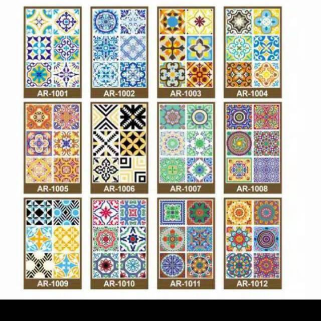 Stiker Tegel Keramik STIKER DINDING WALLPAPER