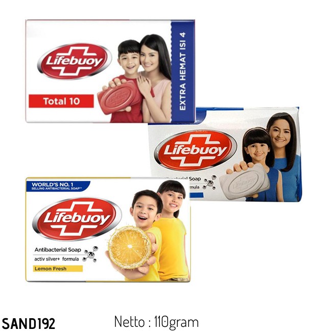 SABUN LIFEBUOY 110GR - SABUN BATANGAN LIFEBUOY MURAH - SABUN MANDI LIFEBUOY 110GR BARSOAP06