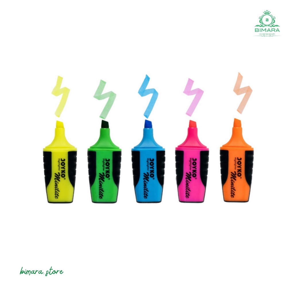 

Highlighter Joyko MINI HL Penanda Berwarna/Hi-Li Ready Stock