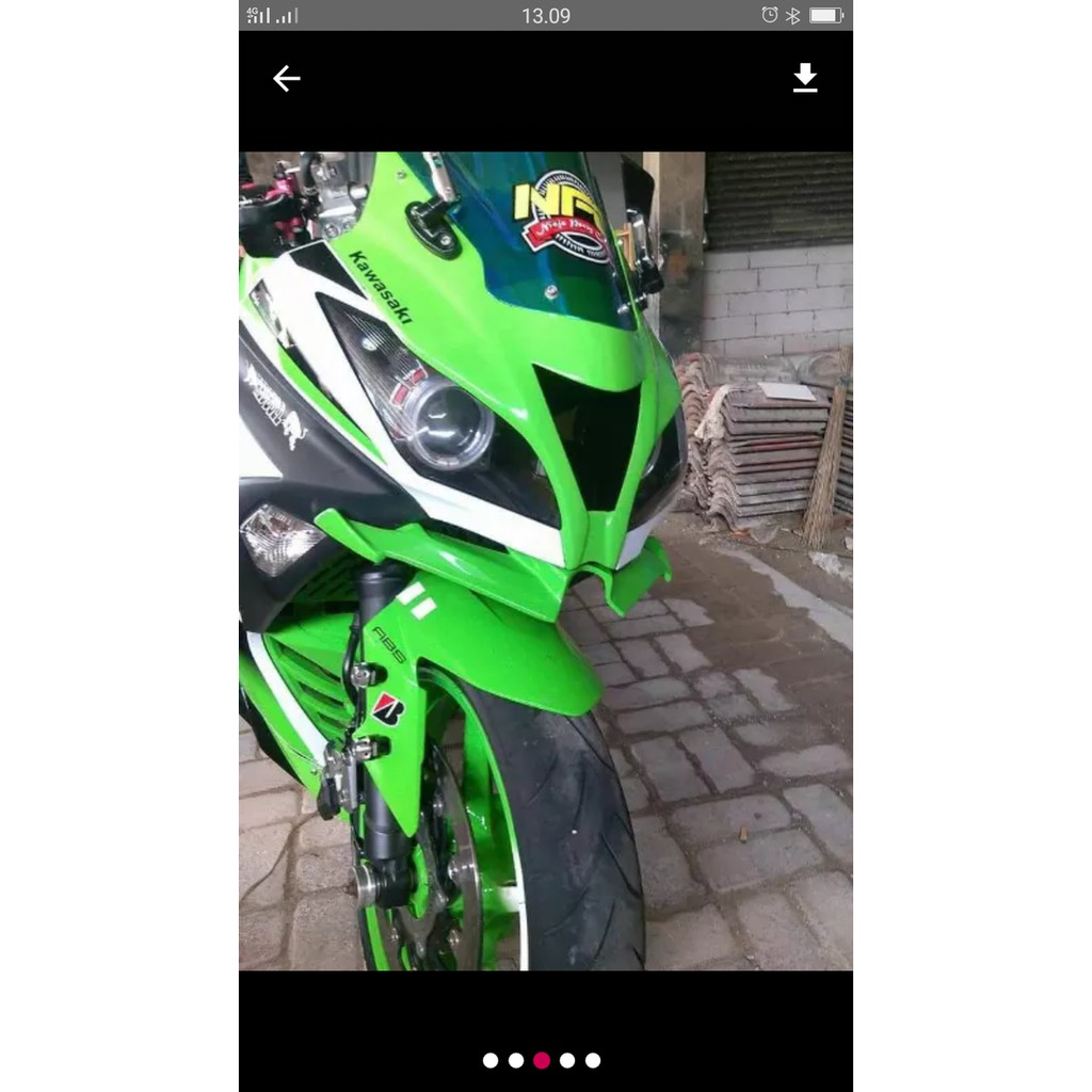 WingLet Kumis Kawasaki Ninja 250 Fi Shopee Indonesia