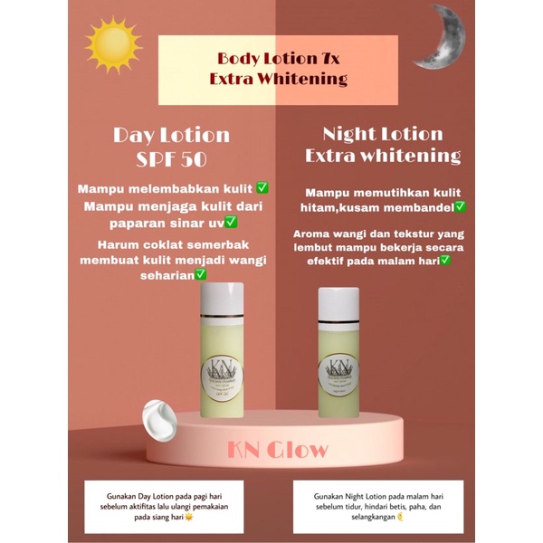PAKET WHITENING NIGHT LOTION DAN DAY LOTION, ORIGINAL HB DOSIS TINGGI