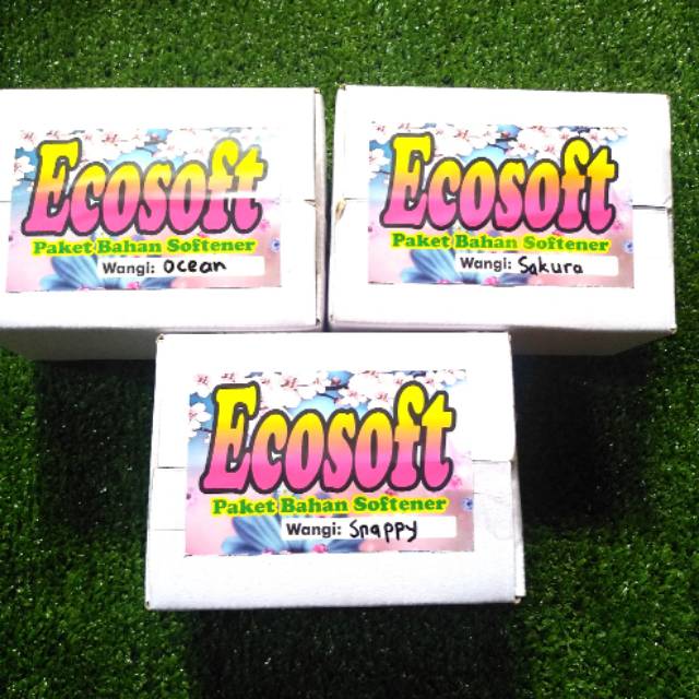 ECOSOFT Paket Pembuat Softener 10 liter | Paket bahan softener | softener laundry | Pelembut Pakaian