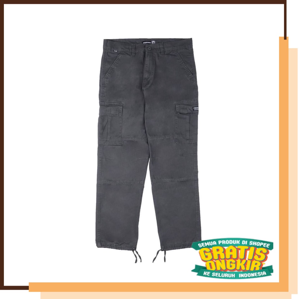 Terbaru Terlaris Terkini Japan Strecct basic Casual simple / CARGO PANTS PRIA DAN WANITA STARCROSS H