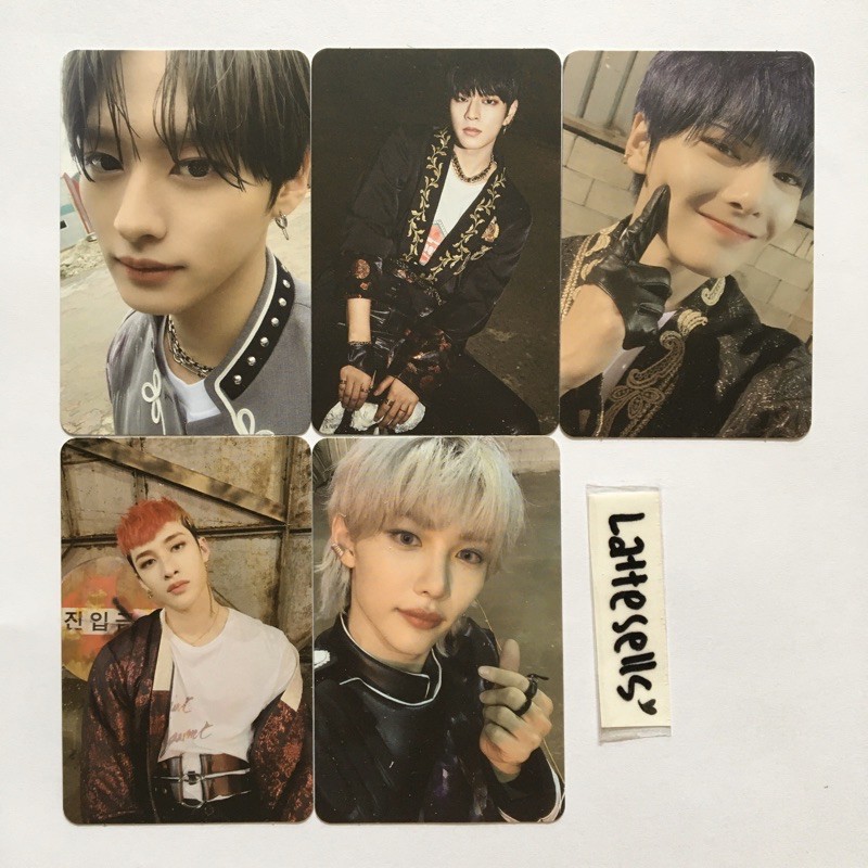 in life stray kids photocard lee know felix bangchan seungmin i.n pc concept double side ds selca