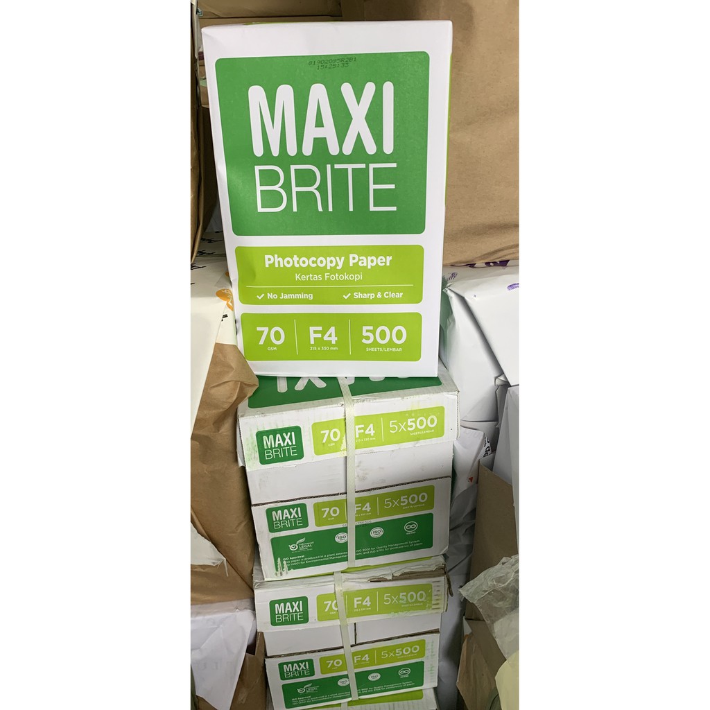 

Termurah HVS F4 70 gram MAXI BRITE Jual