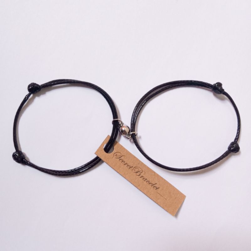 [COD] GELANG MAGNET | GELANG TALI KOREA COUPLE | GELANG COWOK CEWEK
