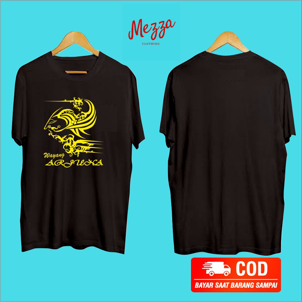 KAOS DISTRO/KAOS WAYANG/WAYANG ARJUNA/KAOS DISTRO PRIA/KAOS PRIA/ATASAN/PAKAIAN PRIA/KAOS/BAJU