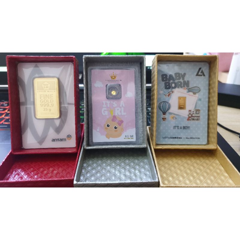 Kotak Logam Mulia / Gift box kardus / Box LM / Kotak Kado