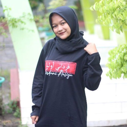 kaos nama arab pegon custom cowok dan cewek