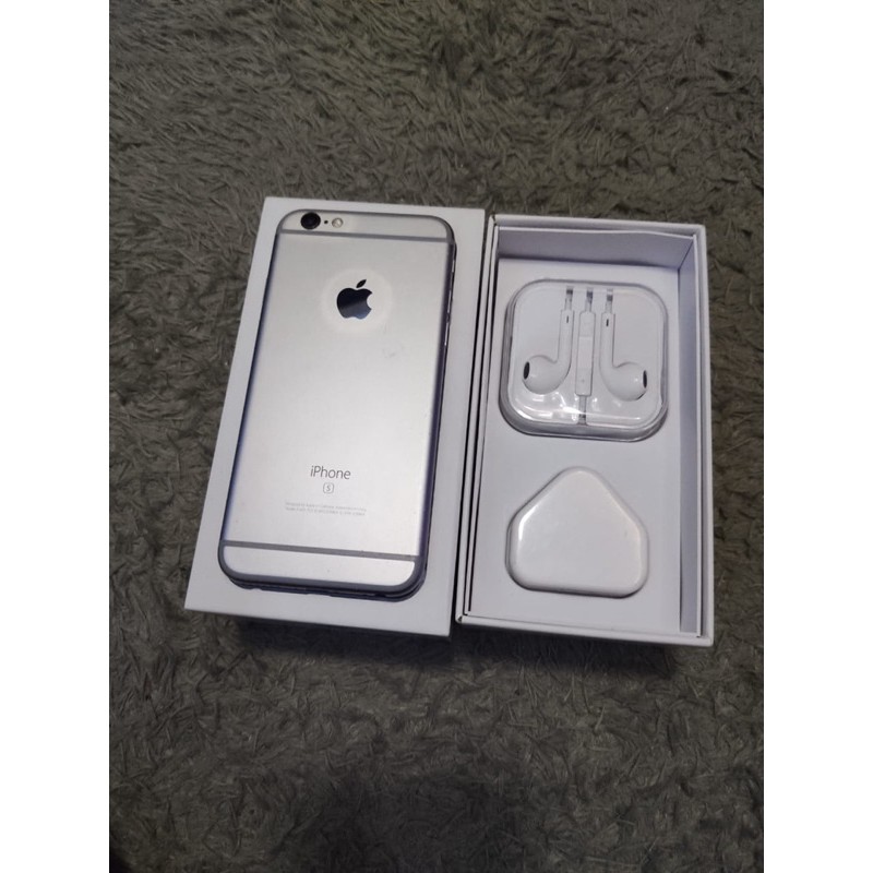 IPHONE 6S 64 GB IPHONE6s64gb IPH 6s 64 IPH6S FULLSET NORMAL GARANSI BEKAS SECOND NORLOP NOMINUS