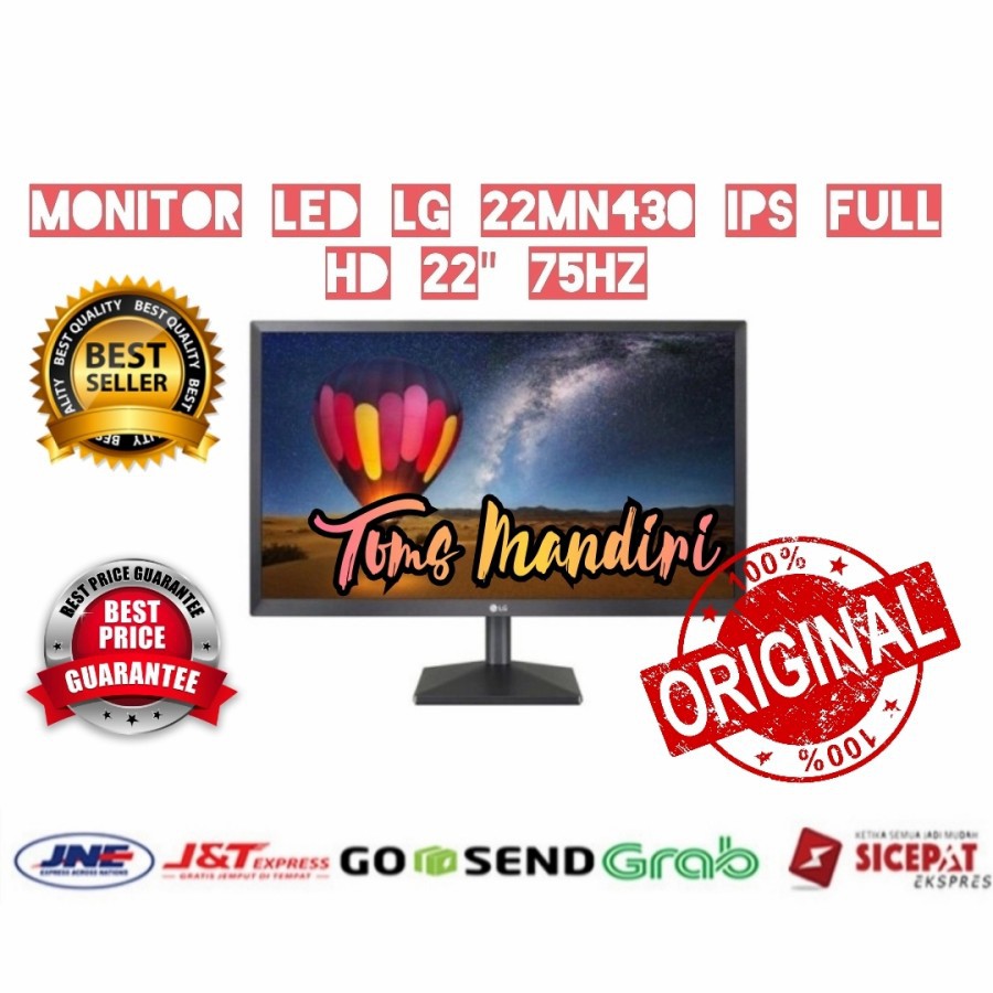 Monitor LED LG 22MN430 22MN430M 22'' 1920x1080 75Hz HDMI