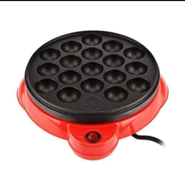 Cetakan Listrik Kue Balor Takoyaki Maker Pan 18 Lubang - Listrik 450 watt