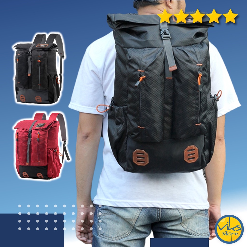 Tas Gunung Hiking Backpack Adventure Carrier 35L Semi Carrier - Tas Semi Keril Murah Original Kuat Ransel Traveling Backpacker