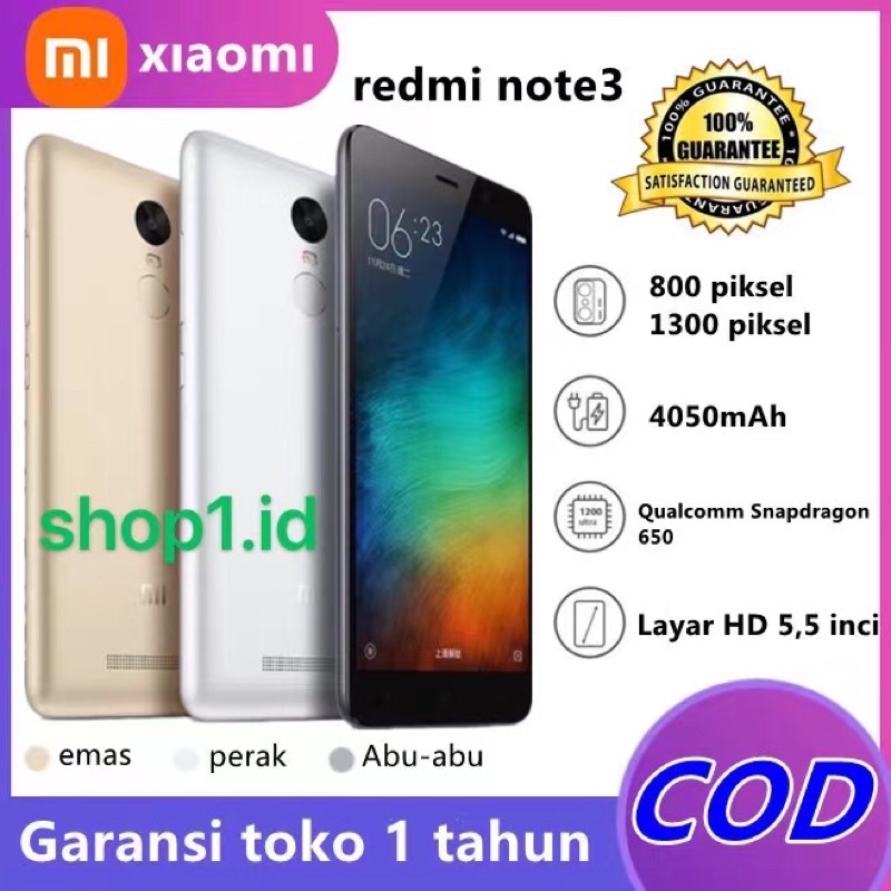 Xiaomi Redmi Note 3 3/32GB Snapdragon