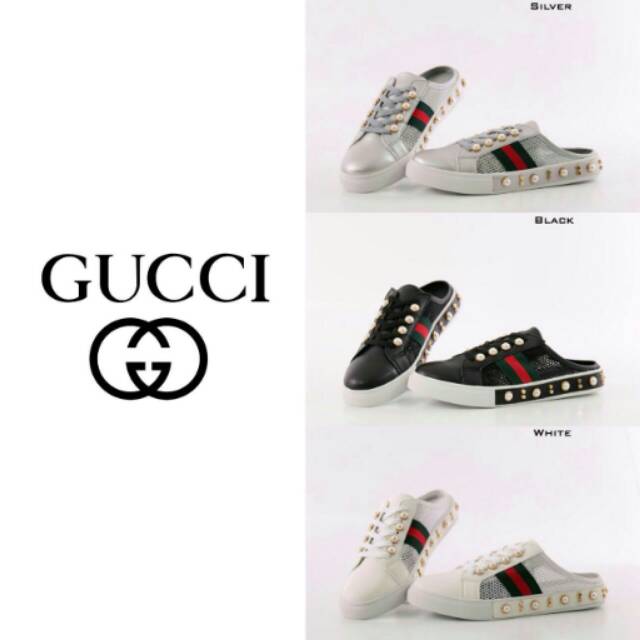 SEPATU  SANDAL SELOP GUCCI 17-f068