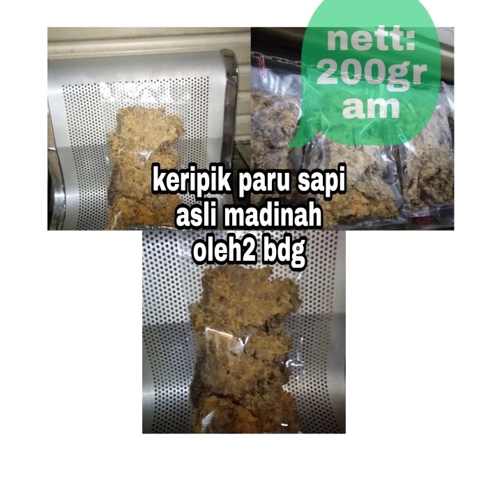 

KERIPIK PARU SAPI ASLI