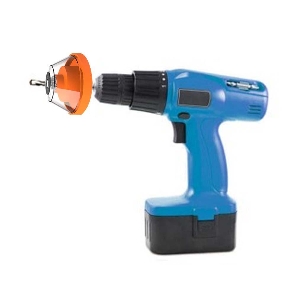 Lanfy Bor Listrik Penutup Debu 4-10mm Orange Power Alat Impact Hammer Anti-Selip Spons Kolektor Debu