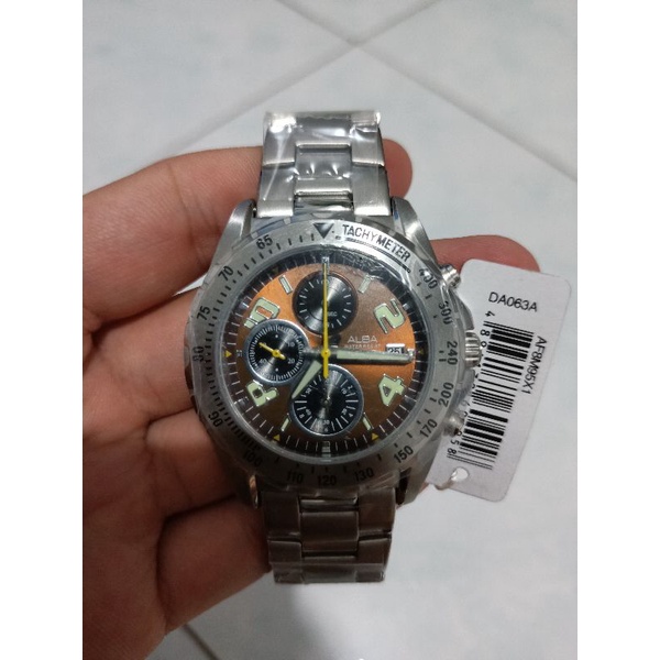 Jam Tangan Alba Pria AF8M95 AF8M95X1 Original Bergaransi Resmi 1 Tahun