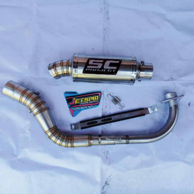 Knalpot racing SC project All matic Roadrace