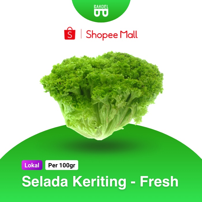 

Selada Keriting Fresh (Harga Per @100gr) - Bakoel Sayur Online