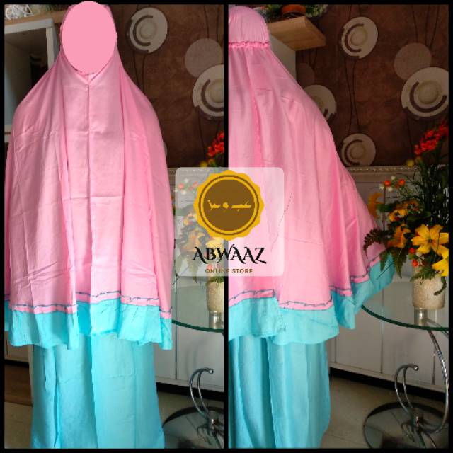 Grosir Mukena Murah Solo Polos Jumbo Kombinasi