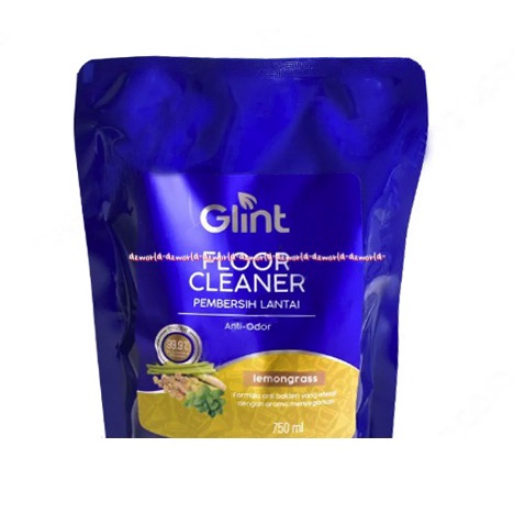 Glint Floor Cleaner 750ml Fragrant Carbolic Pembersih Lantai Karbol wangi Lavender Lemongrass Pine Pinus Bergamot Glin Isi Ulang Pouch