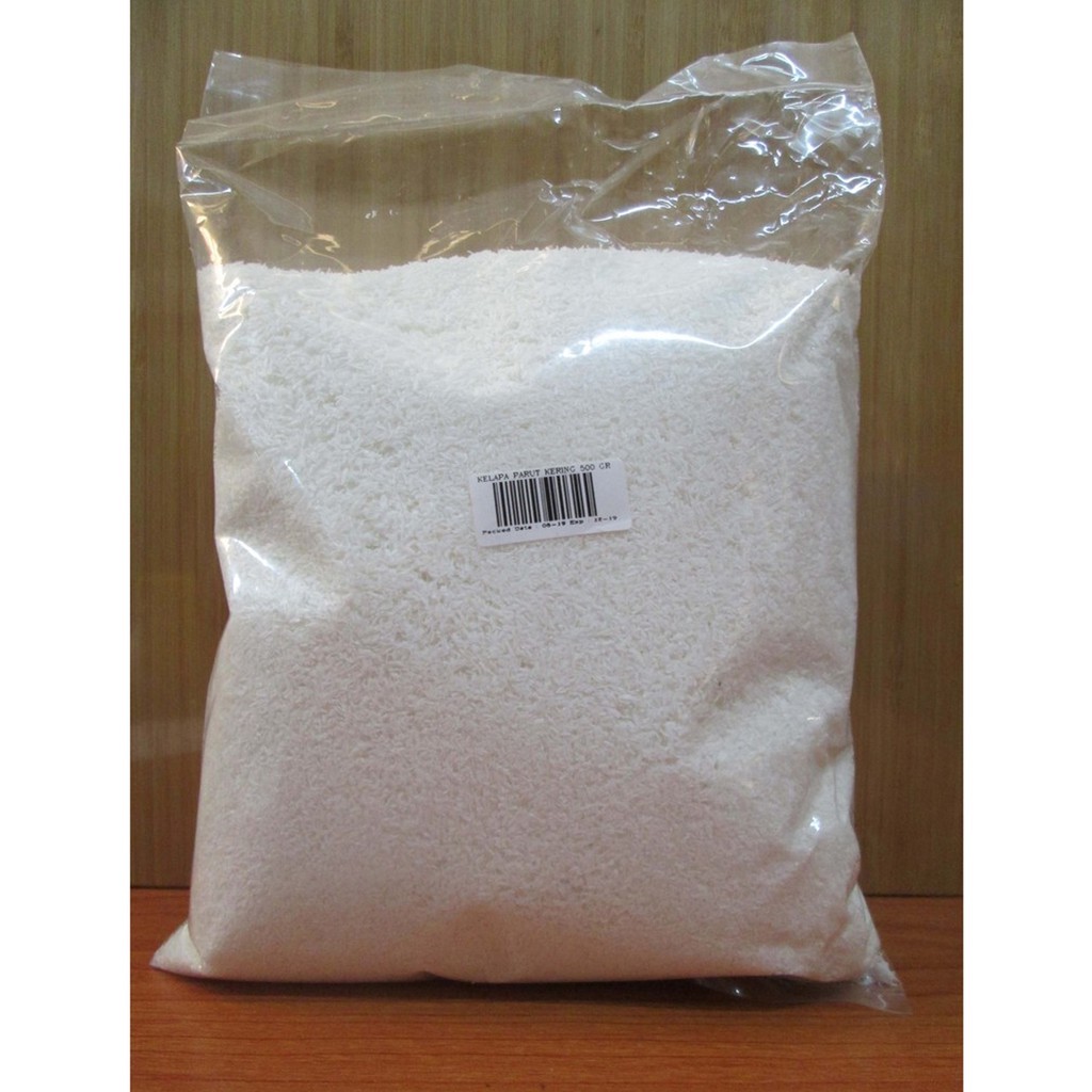 

KELAPA PARUT KERING / DESSICATED COCONUT/ KELAPA SERUT 500 GR
