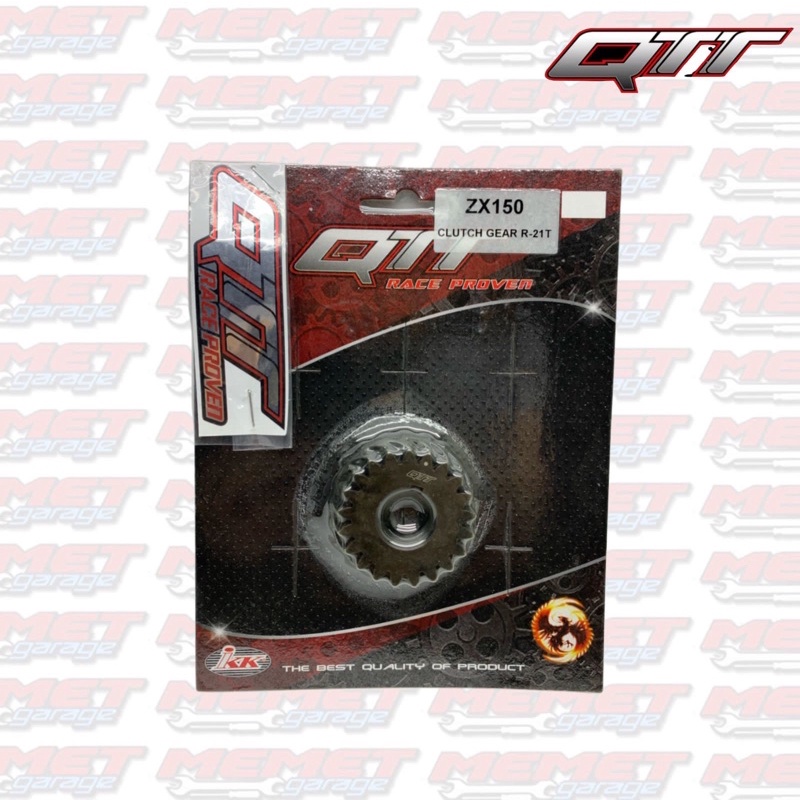 Gigi gir gear primer QTT racing 21T Ninja R RR SS Zx original