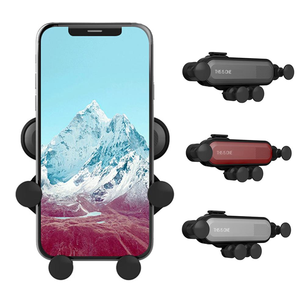 Hot Sale/Telepon Ventilasi Udara Gravitasi Universal Car Mount Auto-Clamping Phone Holder Untuk Hp Universal