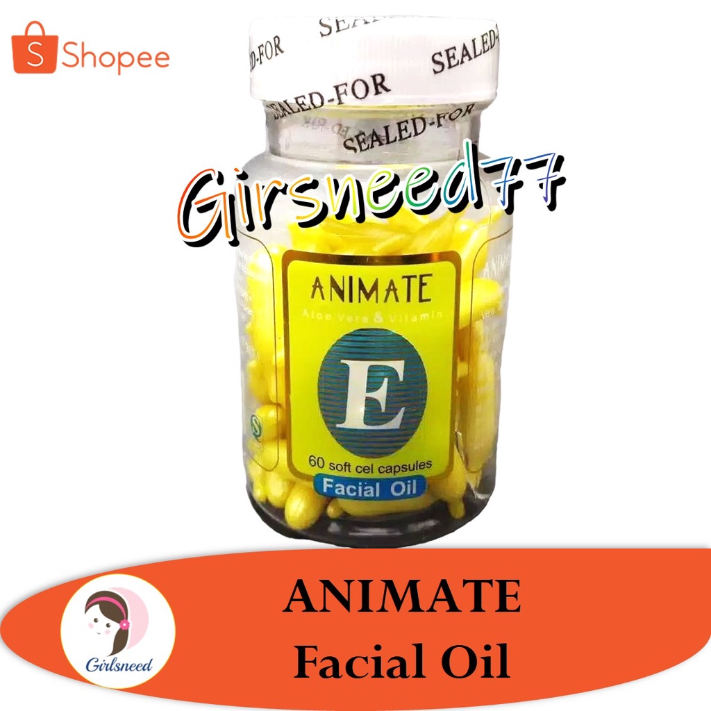 ANIMATE Vitamin Wajah Facial Oil GIRLSNEED77